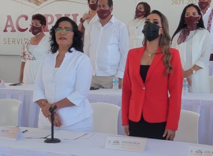 La gobernadora electa y amiga de Guerrero Evelyn Salgado Pineda asiste a los Ayuntamientos de Acapulco y Chilpancingo