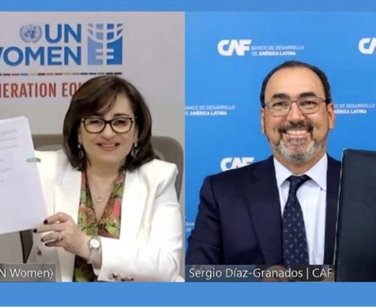 CAF y ONU Mujeres reafirman su compromiso con la igualdad de género y la protección de los derechos de mujeres y niñas