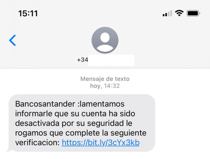 SMS Spoofing