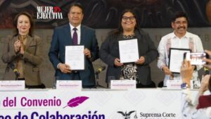 Firman convenio para fortalecer la administración de justicia con perspectiva de género